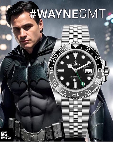 bruce wayne rolex.